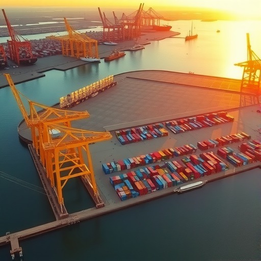 连云港港迈向深水大港 30万吨级航道一期工程明正式开工