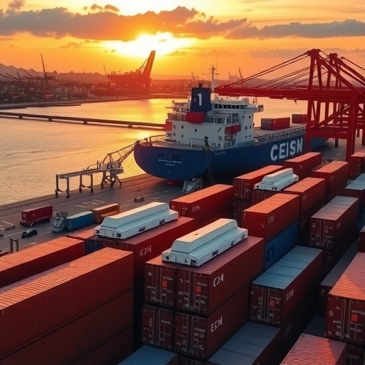 海运出口锂电池包装上要贴电池标签吗