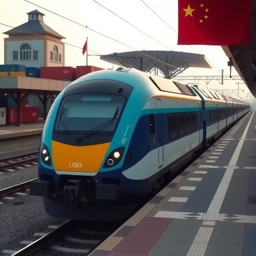 无锡市中欧接续班列开行以来的首列回程班列抵达